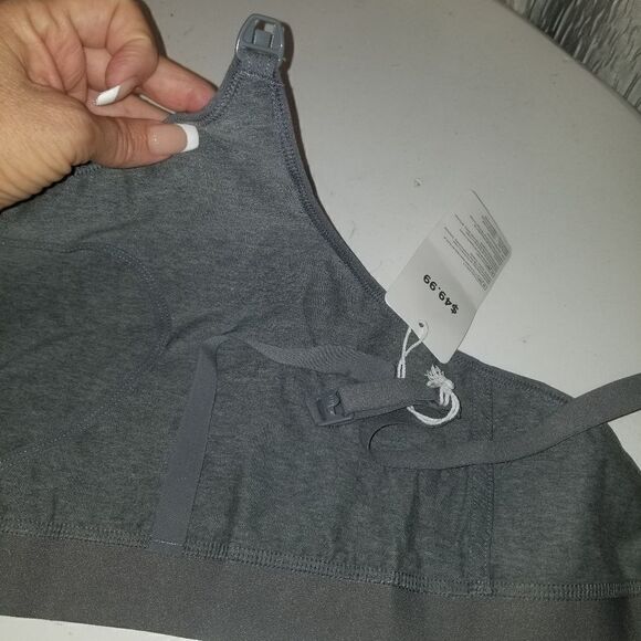 A momcozy Nursing Bra size XXLarge NWT GRAY - Picture 10 of 14
